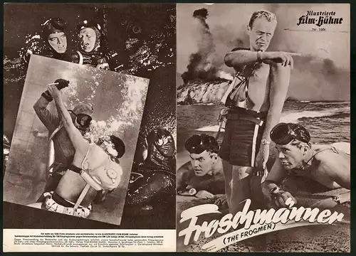 Filmprogramm IFB Nr. 1686, Froschmänner, Richard Widmark, Dana Andrews, Regie: Lloyd Bacon
