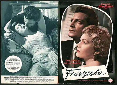 Filmprogramm IFB Nr. 3870, Franziska, Ruth Leuwerik, Carlos Thompson, Regie: Wolfgang Liebeneiner