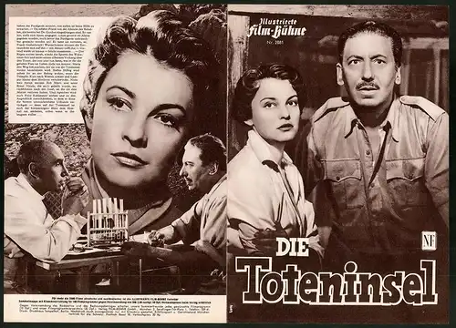 Filmprogramm IFB Nr. 2881, Die Toteninsel, Willy Birgel, Inge Egger, Folke Sundquist, Regie: Victor Tourjansky