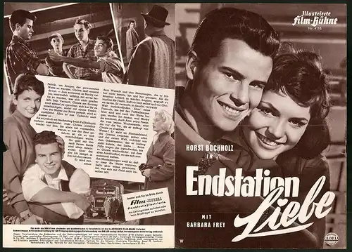 Filmprogramm IFB Nr. 4118, Endstation Liebe, Horst Buchholz, Barbara Frey, Karin Hardt, Regie: Georg Tressler