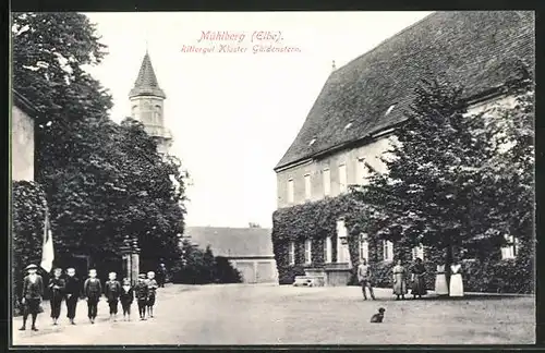 AK Mühlberg /Elbe, Rittergut Kloster Güldenstern