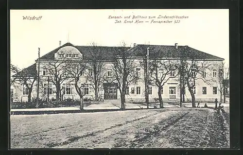 AK Wilsdruff, Konzert- und Ballhaus zum Lindenschlösschen