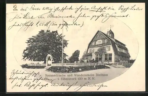AK Eibenstock, Gasthaus Bielhaus