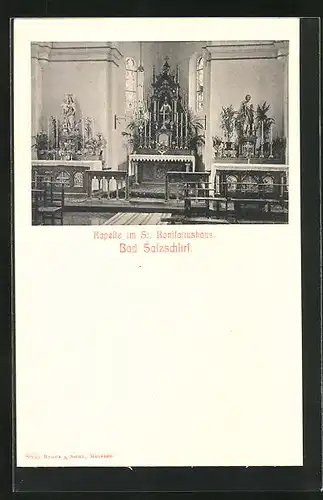 AK Bad Salzschlirf, Kapelle im St. Bonifatiushaus
