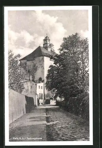 AK Peitz, Strasse am Festungsturm