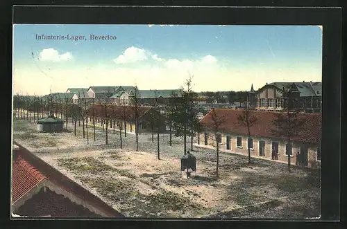 AK Beverloo, Infanterie-Lager im Truppenübungsplatz