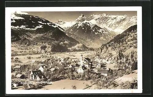 AK Schruns, Totale mit Zimbaspitze