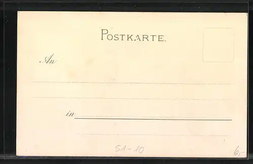 Lithographie Altenburg, Altenburger Bauernhochzeit, Brautpaar in thüringischer Tracht