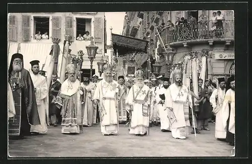 AK Corfu, Procession de St. Spyridion
