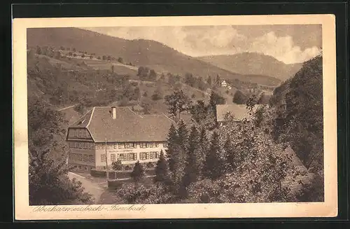 AK Oberharmersbach-Riersbach, Gasthaus und Pension zur Sonne