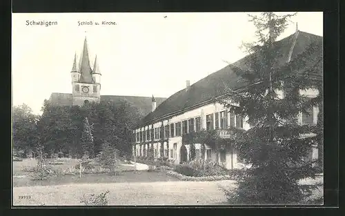 AK Schwaigern, Schloss und Kirche