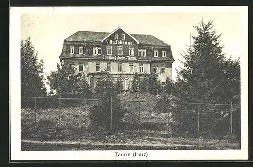 AK Tanne / Harz, Erholungsheim-Tanne Villa Johanna