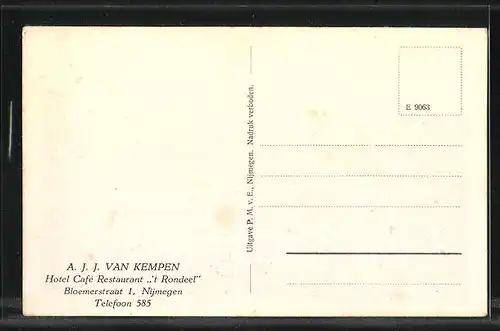 AK Beek, Gezicht op Vossenhut, Tramway, Strassenbahn