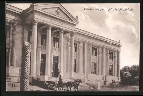 AK Constantinople, Musée Impériale