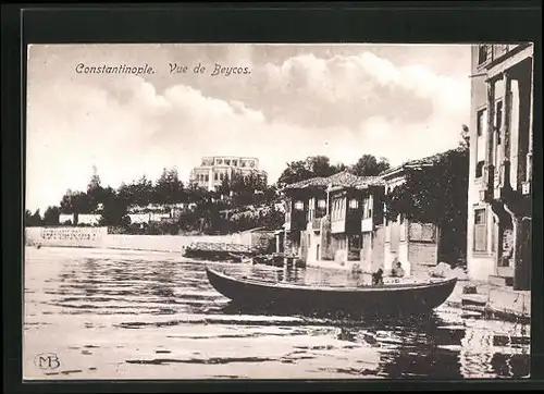 AK Constantinople, Vue de Beycos