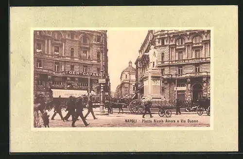 AK Napoli, Piazza Nicola Amore e Via Duomo