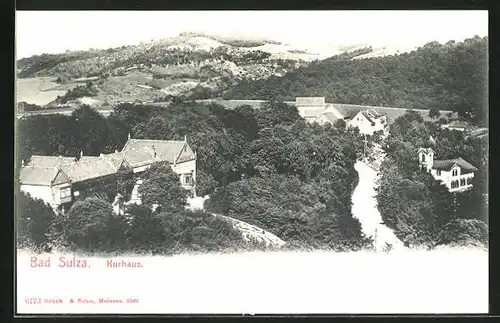 AK Bad Sulza, Teilansicht mit Kurhaus