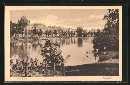 AK Apolda, am Lohteich