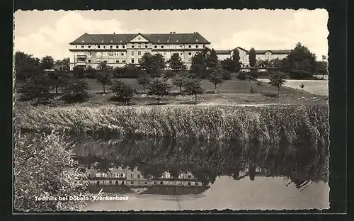 AK Technitz bei Döbeln, Blick zum Krankenhaus