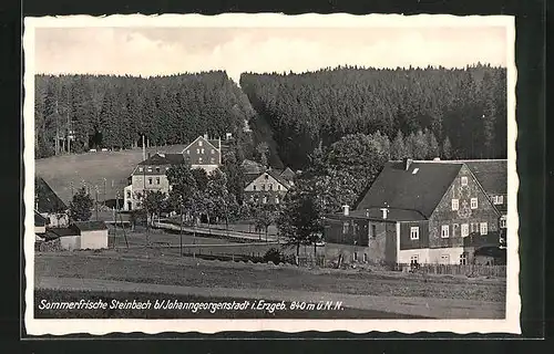 AK Steinbach / Erzgebirge, Ortsansicht