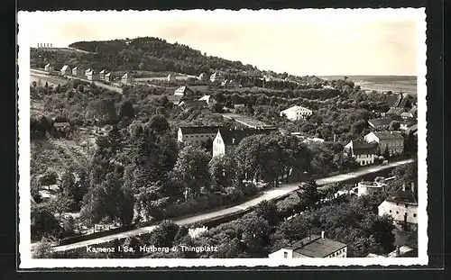 AK Kamenz i. Sa., Hutberg und Thingplatz