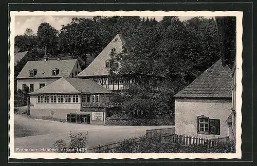 AK Annaberg-Buchholz, Gasthaus Frohnauer Hammer