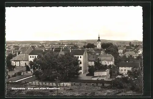 AK Elsterwerda, Blick vom alten Wasserturm