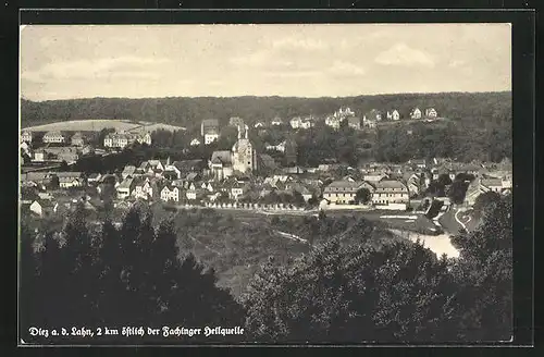 AK Diez a. d. Lahn, Panoramablick auf die Stadt
