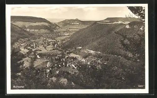 AK Lichtenstein / Echaztal, Panorama