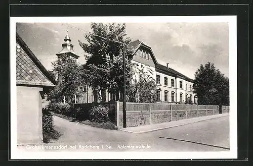 AK Grosserkmannsdorf i. Sa., Salzmannschule