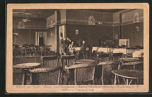 AK Berlin-Schöneberg, Café Meran in der Innsbruckerstr. 16