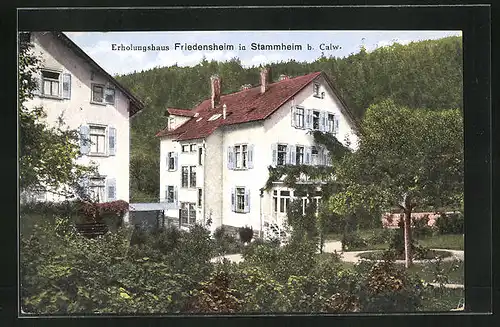 AK Stammheim bei Calw, Erholungshaus Friedensheim