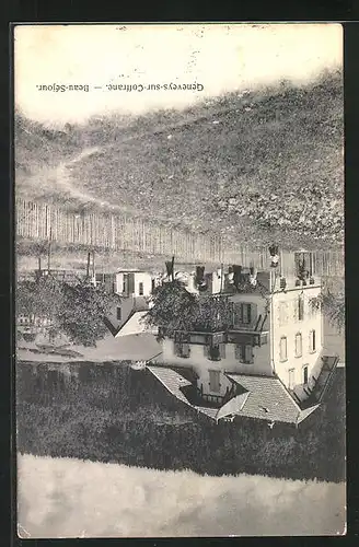 AK Geneveys-sur-Coffrane, Teilansicht des Ortes
