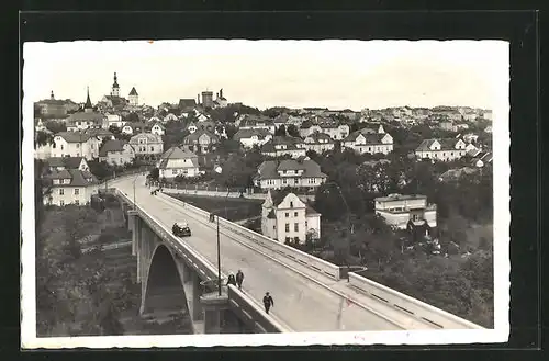 AK Tabor, Panoráma od Svehlova mostu