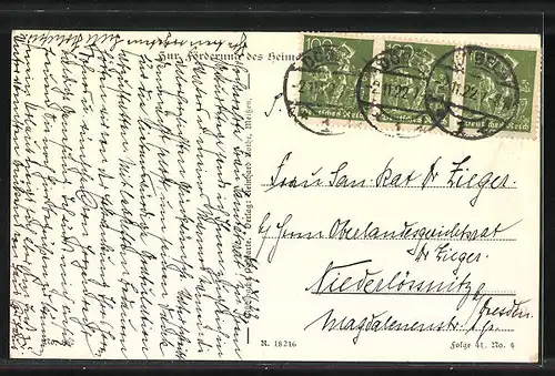 AK Döbeln i. Sa., am Gasthaus Schweizerhaus