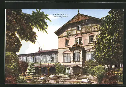 AK Kamenz i. Sa., Hotel Hutberg