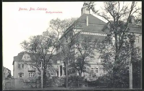 AK Borna, Realgymnasium, Teilansicht