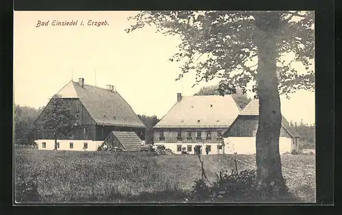 AK Deutschneudorf, Gasthaus Bad Einsiedel