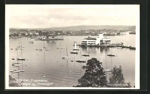 AK Oslo, Frognerkilen Kongen og Dronningen