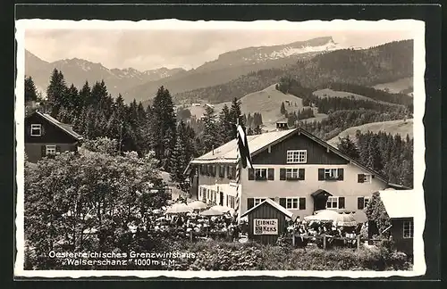 AK Riezlern, Grenzwirtshaus Walserschanz