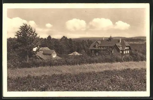 AK Bad Liebenzell, Erholungsheim Burghalde