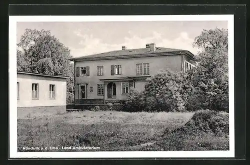 AK Nünchritz a. d. Elbe, Land-Ambulatorium