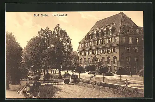 AK Bad Elster, Hotel Sachsenhof