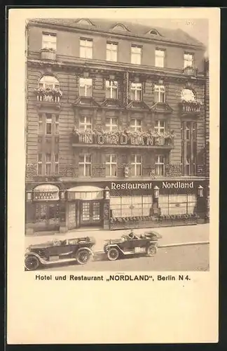 AK Berlin, Hotel-Restaurant Nordland, Invalidenstrasse 115