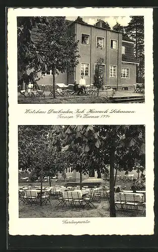 AK Berlin-Wannsee, Gasthaus Dreilinden von Heinrich Lehmann