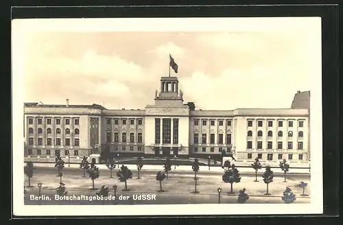 AK Berlin, Botschaftsgebäude der UdSSR