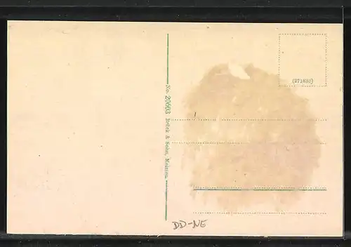 AK Dresden-Neustadt, Kaserne des Königl. Sächs. Gardereiter-Regiments