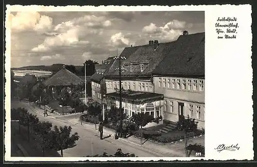 AK Oberweissbach /Thür. Wald, Strassenpartie am Markt