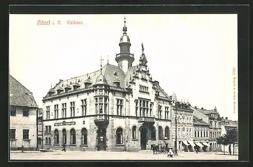 AK Adorf i. V., Rathaus
