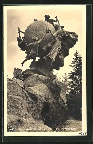 AK Bern, Weltpostdenkmal